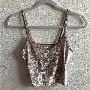 velvet top